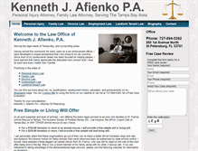 Tablet Screenshot of foplawyer.com